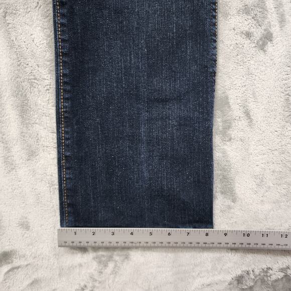 Wrangler Jeans Womens 5/6 X 30 Dark Wash Ultimate Riding Q-Baby Mid-Rise Bootcut - Picture 12 of 13